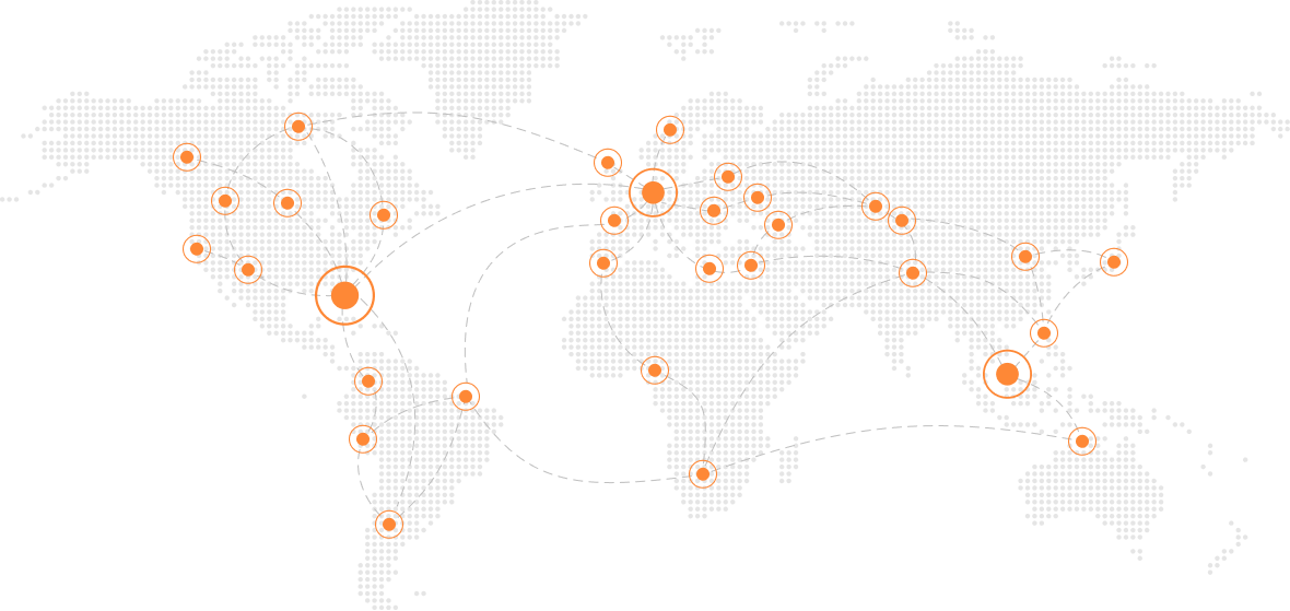 INFUSE global presence map